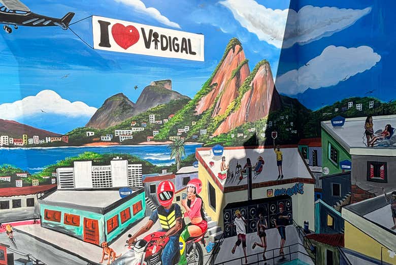 Tour en mototaxi por la favela de Vidigal