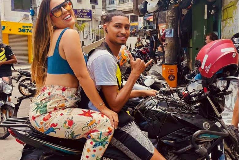 Tour en mototaxi por la favela de Vidigal