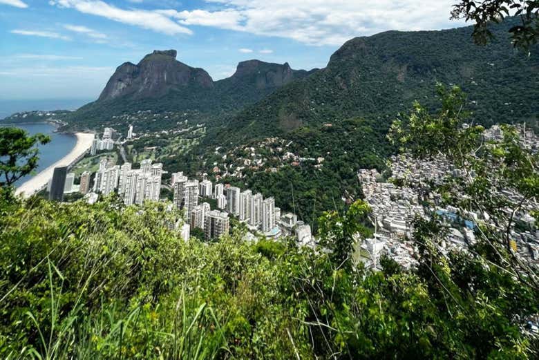 Tour en mototaxi por la favela de Vidigal