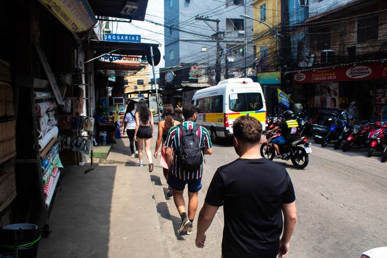 Tour en mototaxi por la favela de Rocinha