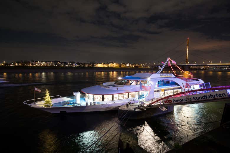 Crucero navideño de Düsseldorf