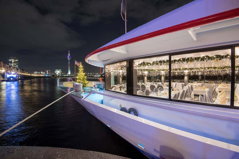 Crucero navideño de Düsseldorf