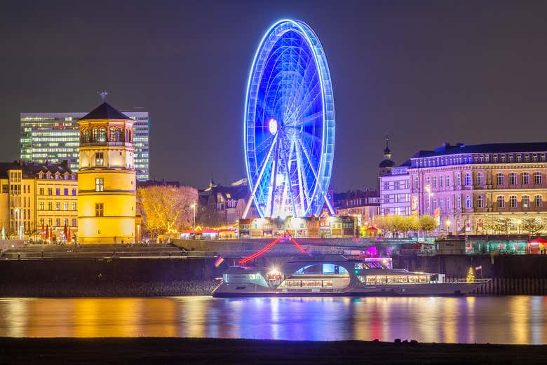 Crucero navideño de Düsseldorf