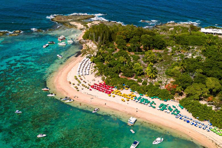 Excursión a la isla de Santo Aleixo