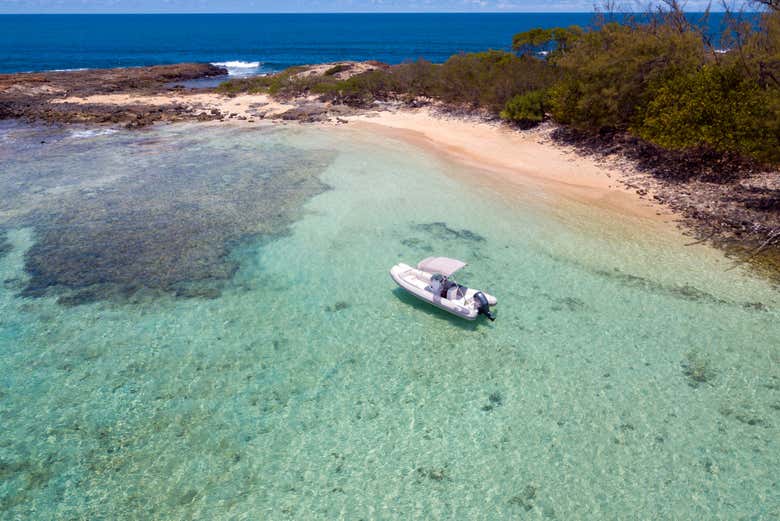 Excursión a la isla de Santo Aleixo