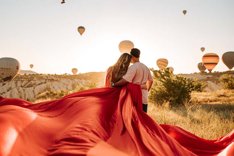 Sesión fotográfica privada en la Capadocia