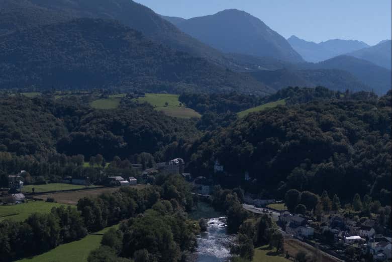 Rafting en el río Gave de Pau