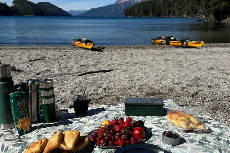Tour en kayak por el Parque Nacional Nahuel Huapi