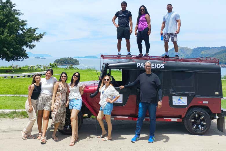 Tour privado en 4x4 por Angra dos Reis