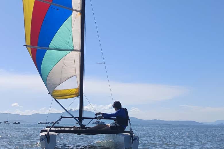 Clase de catamarán a vela en Ponta das Canas