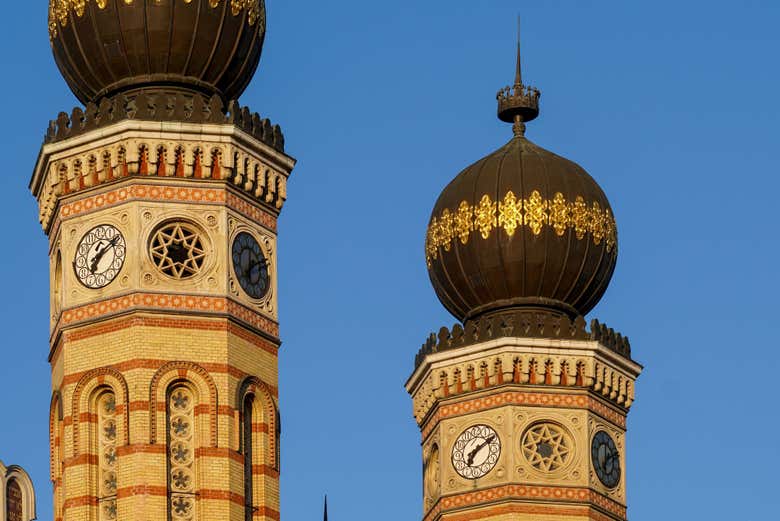 Entradas a la Sinagoga de Budapest