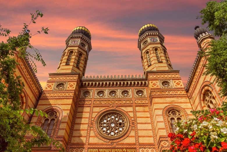 Entradas a la Sinagoga de Budapest