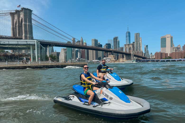 Tour en moto de agua por Nueva York