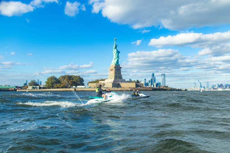 Tour en moto de agua por Nueva York