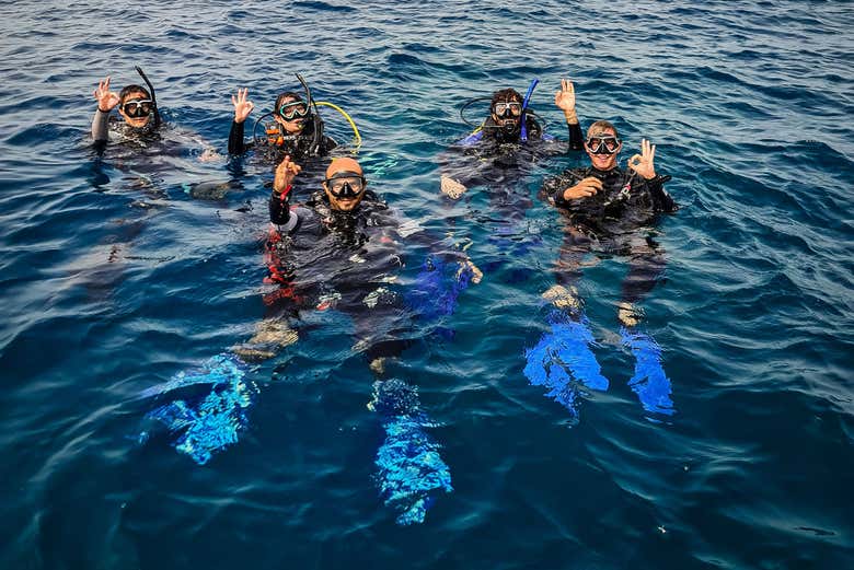 Buceo en Yeda