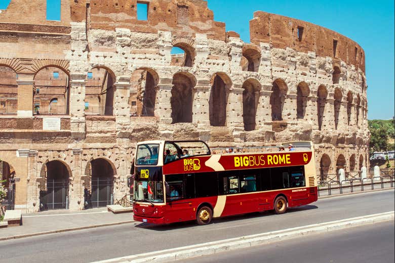 Entradas al Coliseo, Foro y Palatino + Autobús turístico Big Bus