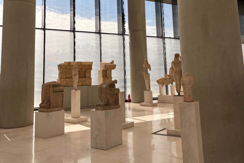 Visita guiada por el Museo de la Acrópolis