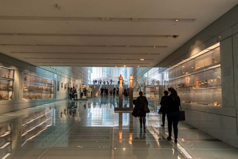 Visita guiada por el Museo de la Acrópolis