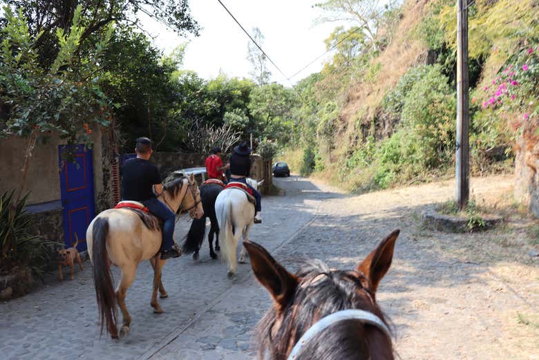 Paseo a caballo por Tepoztlán