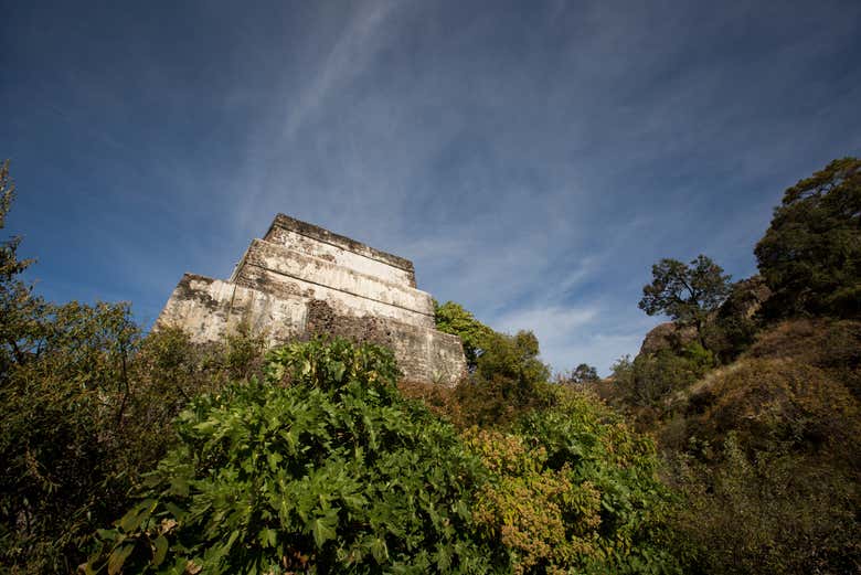 Visita guiada por la zona arqueológica del Tepozteco