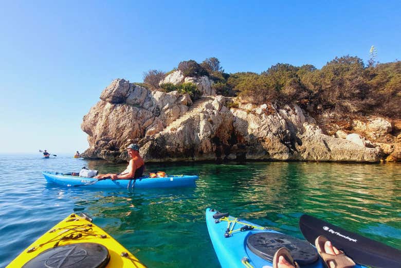 Tour en kayak por Porto Conte