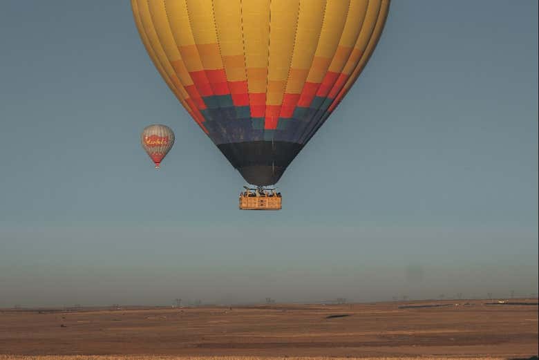 Paseo en globo por el valle de Çat