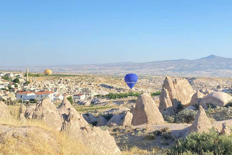 Paseo en globo por el valle de Çat