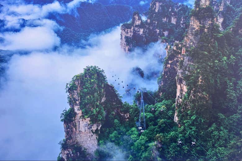 Entradas al Parque Nacional de Zhangjiajie