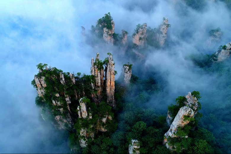 Entradas al Parque Nacional de Zhangjiajie