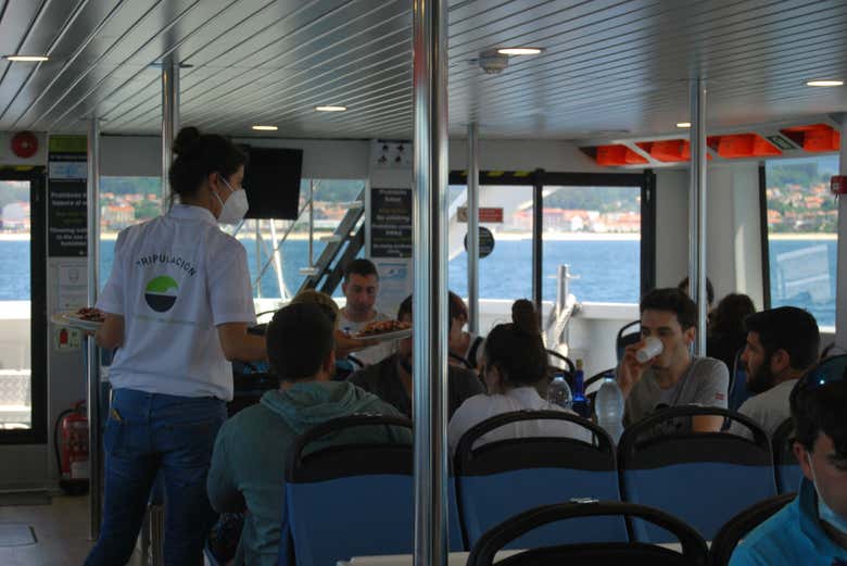 Paseo en barco por la ría de Vigo + Degustación de pulpo