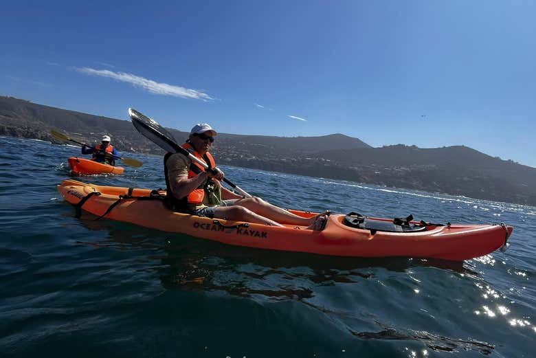 Tour en kayak por La Bufadora