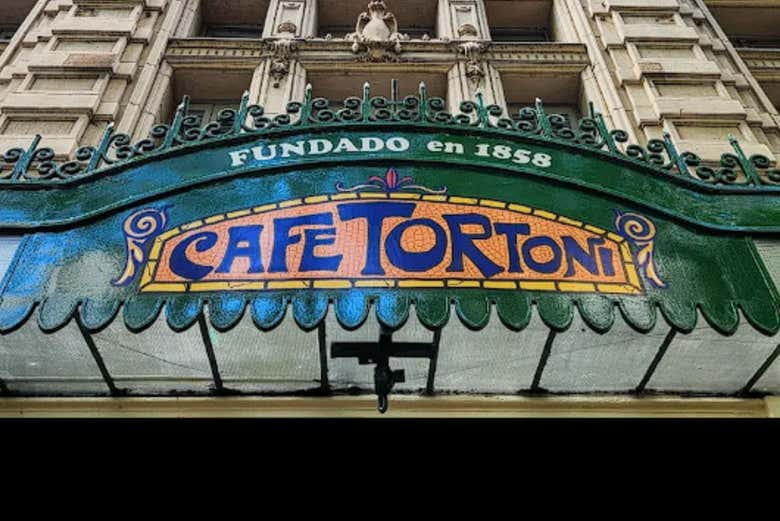 Espectáculo de tango en el Café Tortoni