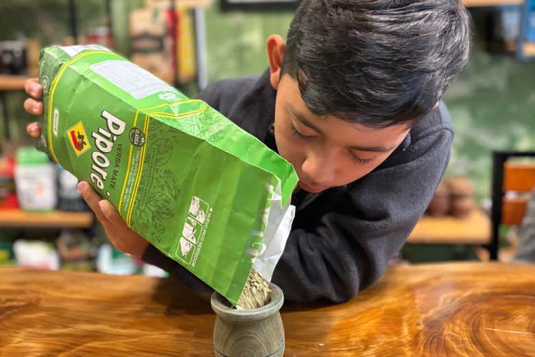 Taller de mate argentino en Retiro