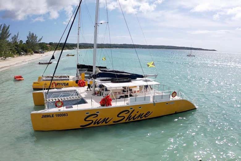 Paseo en catamarán por Negril