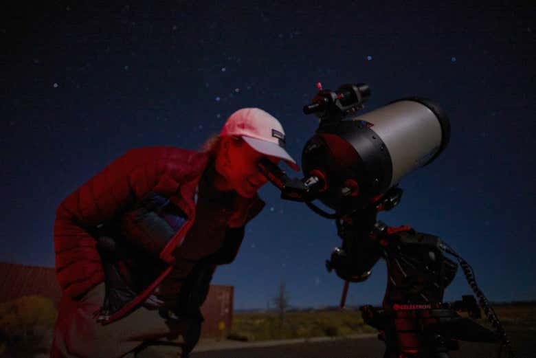 Observación de estrellas en el Cañón Bryce