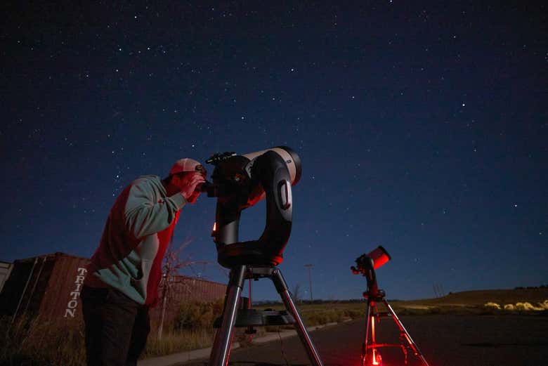 Observación de estrellas en el Cañón Bryce