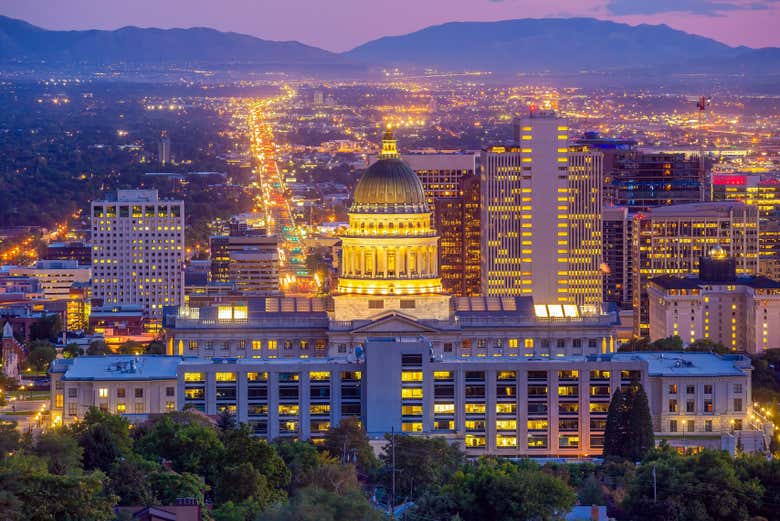 Tour nocturno por Salt Lake City