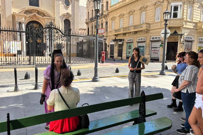 Tour teatralizado del pasado colonial de Buenos Aires