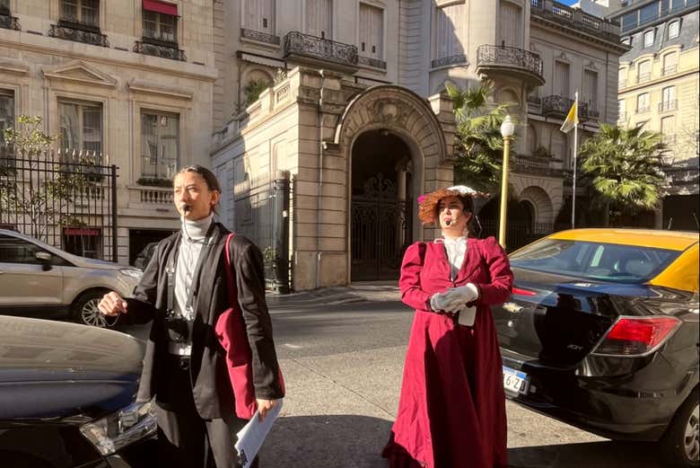 Tour teatralizado de la Belle Époque por Buenos Aires