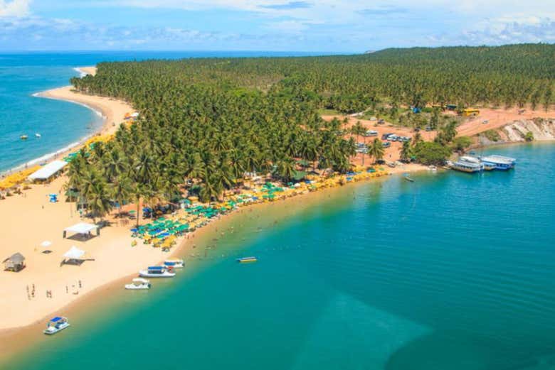 Excursión a la playa de Gunga en autobús