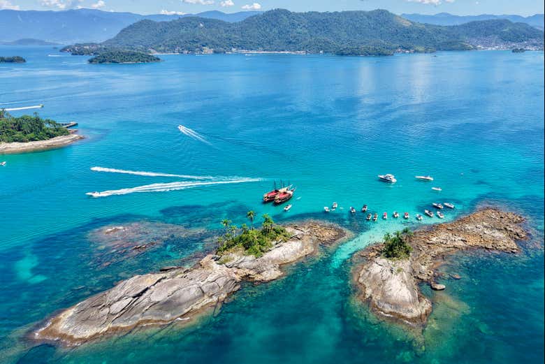 Excursión a Angra dos Reis + Paseo en barco pirata