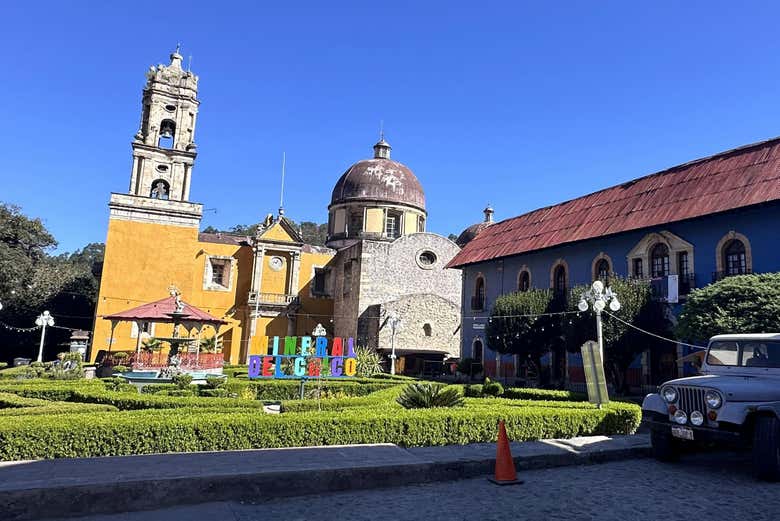 Tour de 3 días por los Pueblos Mágicos de Hidalgo + Grutas de Tolantongo