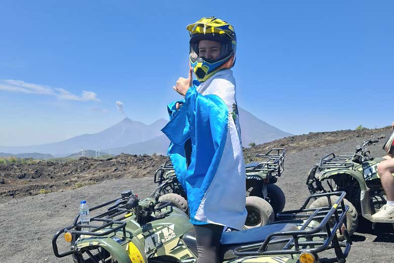Tour en quad por el volcán Pacaya para cruceros