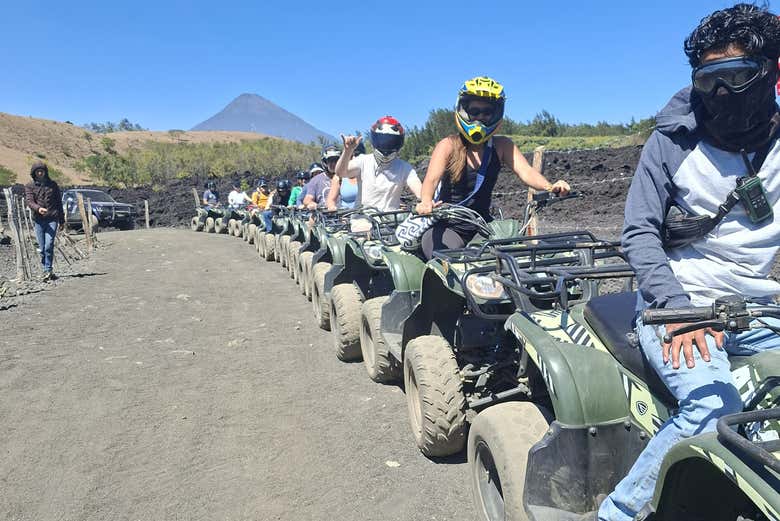 Tour en quad por el volcán Pacaya para cruceros