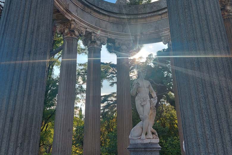 Visita guiada por el parque de El Capricho