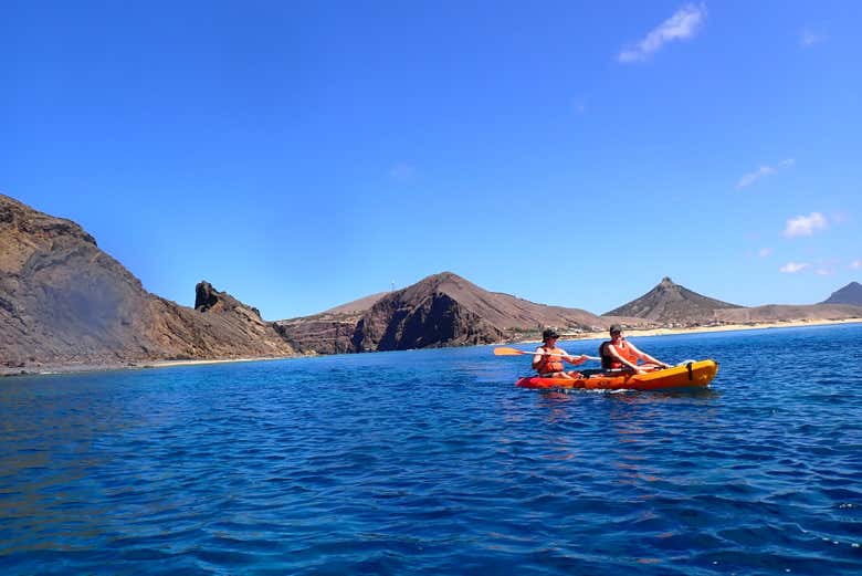 Tour en kayak por Ponta da Calheta