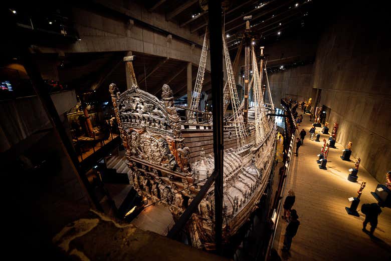 Tour por el Museo Vasa y el Ayuntamiento de Estocolmo