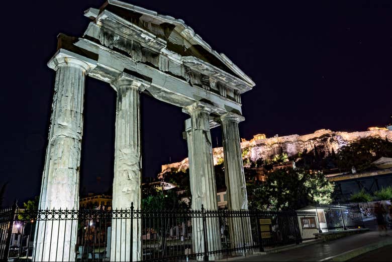 Free tour nocturno por Atenas