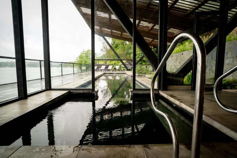 Entrada al Cancagua Spa