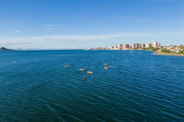 Tour en kayak por el Mar Menor